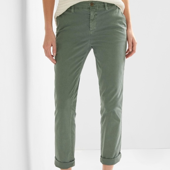 gap green chinos